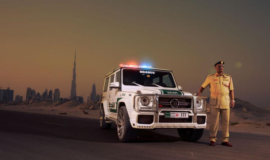  Mercedes-Benz B63S 700 Widestar Dubai Police by Brabus 2013 года  (фото 1 из 32)